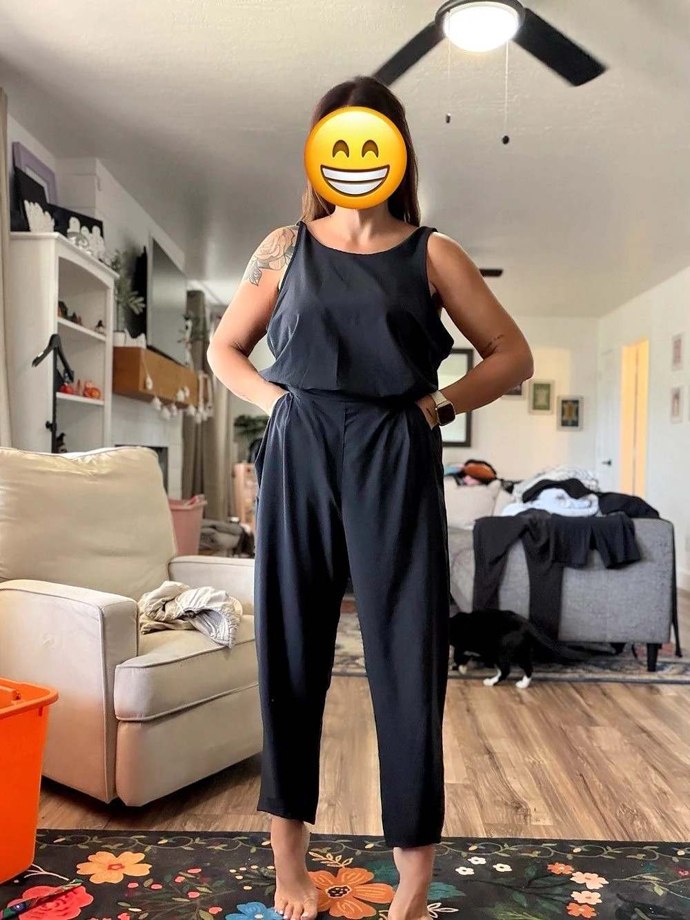 Always Ready Jumpsuit Black